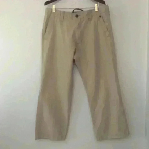 NINETEEN SIXTY-NINE Men’s Khaki Pants 36x30” - Picture 1 of 12